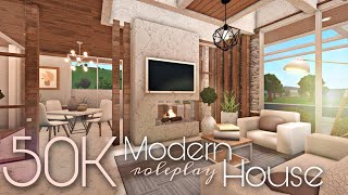 BLOXBURG 50K ROLEPLAY HOUSE  NOGAMEPASS [upl. by Valoniah]