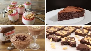 4 Easy GlutenFree Dessert Recipes [upl. by Maure]