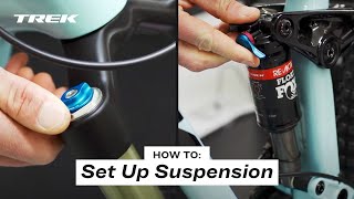 How To Set Up Mountain Bike Suspension [upl. by Anan]