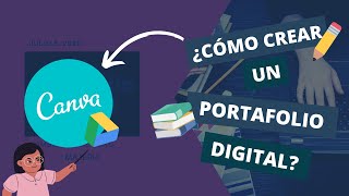 Cómo crear un portafolio digital en Canva [upl. by Aniz]