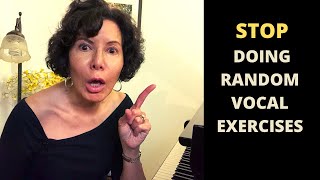 DON’T DO RANDOM VOCAL WARM UP EXERCISES You need a plan shorts vocalexercises singinglessons [upl. by Ansley750]