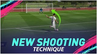 THE SECRET IS OUT  HOW TO PERFORM THE SPECIAL DRIVEN FINESSE SHOT in FIFA 19  TUTORIAL [upl. by Dupuis]