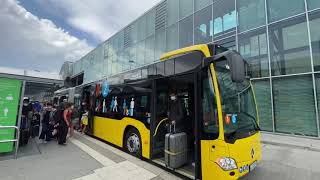 Frankfurt Airport Free Shuttle Bus [upl. by Mountford121]