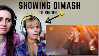 SINGERS FIRST REACTION to DIMASH  SOS [upl. by Netsyrc]