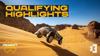 Qualifying Day Highlights  Desert X Prix  Extreme E [upl. by Nillad882]