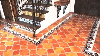 How to Seal Saltillo Tile Mexican Tile and Sealer for Terra Cotta Flooring [upl. by Estren596]