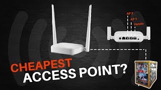 How to Setup Router as AP for Piso wifi Vendo Machine or Hotspot Tenda N301 [upl. by Annaeerb]