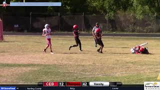 Pine Ridge Thorpes vs CEB Braves FB [upl. by Eynttirb349]