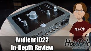 Audient iD22 InDepth Review [upl. by Kwang204]