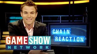 Complete the Chain  Chain Reaction  Game Show Network [upl. by Ardnossak]