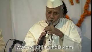 Shehnai recital by Ustad Bismillah Khan n 1996 [upl. by Namharludba]