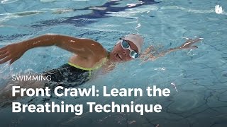 How to Breathe While Swimming  Front Crawl [upl. by Mayhs]