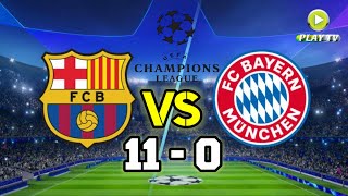 Barcelona vs Bayern Munich 110 Full Match Highlights  Barcelona 11 Goals [upl. by Gernhard]