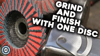 Grinding and Finishing Metal in One Step [upl. by Ellie4]