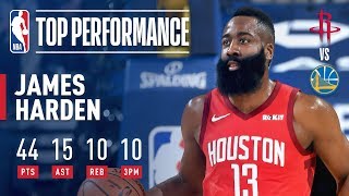 James Hardens CLUTCH Performance In The Bay  January 3 2019 [upl. by Madda]