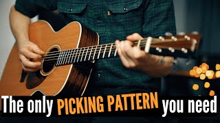 The LEGENDARY picking pattern  Travis Picking [upl. by Snave]