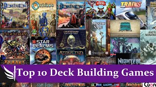 Top 10 Best Deck Building Games of All Time [upl. by Eniarral]