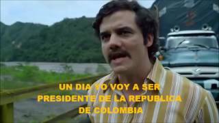 YO SOY PABLO EMILIO ESCOBAR GAVIRIA SERIE NARCOS PLATA O PLOMO [upl. by Broderic]