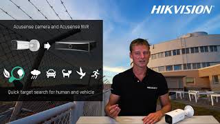 Hikvision Explains  AcuSense Camera [upl. by Ecirahc]