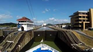 Panama Canal  Full Transit Time Lapse [upl. by Birdt]