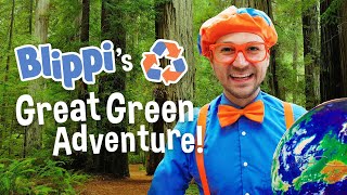 Blippi Great Green Adventure Movie  Educational Videos For Kids [upl. by Rehsu350]