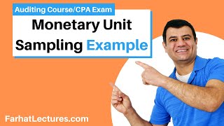 Examples Monetary Unit Sampling amp Probability Proportion in Size Upper Bound Misstatement [upl. by Mcnamara]