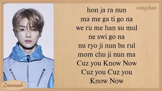 NCT U  Know Now Easy Lyrics [upl. by Euqinaj130]