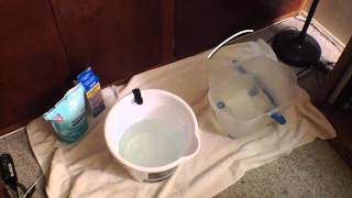 Fish Swim Bladder Problems  How To Give Your Fish A Salt Bath [upl. by Ozzy]