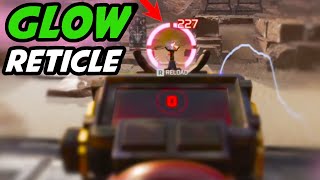 GLOWING Custom Reticle Tutorial Apex Legends Season 11 [upl. by Enaled]