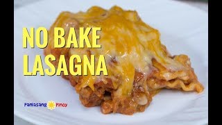 No Bake Lasagna Pinoy Style [upl. by Legnaleugim]