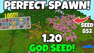 🔥GOD SEED Minecraft 120 Bedrock [upl. by Elorak968]