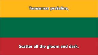 National Anthem of Lithuania English translation [upl. by Maxi]