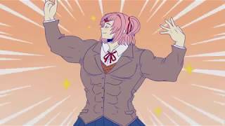 【Doki Doki Literature Club】Bigger Better Stronger Ver Buffsuki 1 Hour [upl. by Arahahs549]