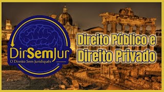 Direito Público e Direito Privado [upl. by Madelin816]