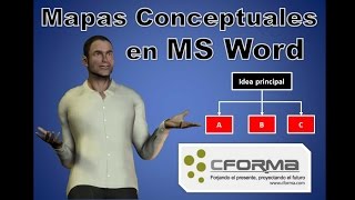 Cómo hacer Mapas Conceptuales en Word [upl. by Siron]