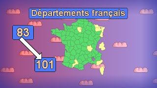 Les 13 RÉGIONS de FRANCE et leurs CHEFSLIEUX [upl. by Ayaj]