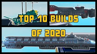 Roblox Plane Crazys Top 10 Builds of 2020 Build Showcase [upl. by Hairahs]