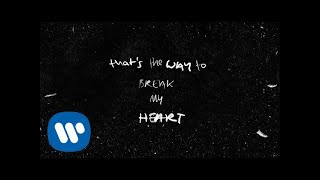 Ed Sheeran  Way To Break My Heart feat Skrillex Official Lyric Video [upl. by Aik]