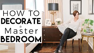 INTERIOR DESIGN  My Master Bedroom Makeover and Decorating Ideas [upl. by Noyar]