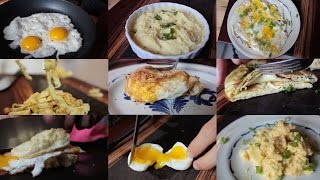 10 Creative Recipes Using Just An Egg [upl. by Madaras814]