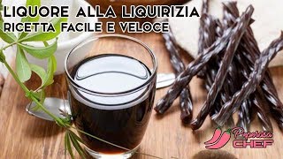 Liquore alla liquirizia ricetta facile e veloce [upl. by Coke]