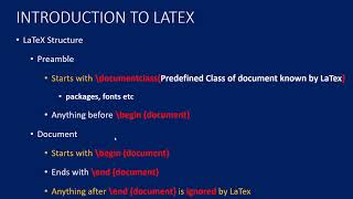 Latex for Beginners  Tutorial 1 [upl. by Piper]