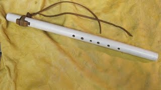 How To Make A Homemade PVC Flute [upl. by Noella]