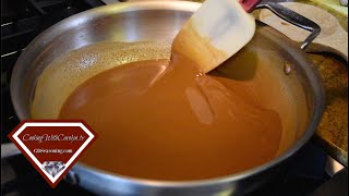 HOW TO MAKE ROUX FOR GUMBO STOVE TOP METHOD HOW TO ROAST OKRA Cooking With Carolyn [upl. by Mccowyn]