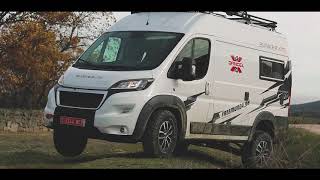 BUNKERVAN Freemund 4x4 camper PEUGEOT BOXER L1H2 [upl. by Joellen580]