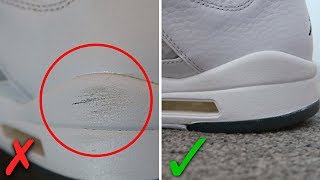 How To Fix Scuffs On Air Jordans BEST WAY [upl. by Omari]