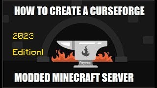 2024 Curseforge Modded Minecraft Server Tutorial  Both Manual amp Automatic Setup Included [upl. by Darahs]