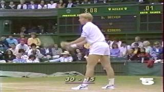 Becker  Edberg Finale Wimbledon 1989 [upl. by Queri508]