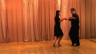 Learn the Argentine Tango Ocho beginner level [upl. by Yesnek]