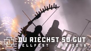 Rammstein  Du Riechst So Gut Live at Hellfest 2016 [upl. by Batruk]